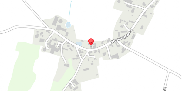 Trafikstøjkort på Ristingevej 70, 5932 Humble