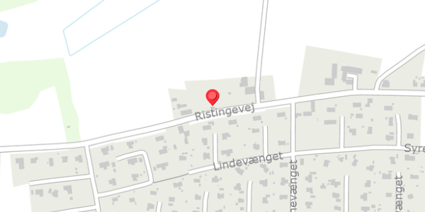 Trafikstøjkort på Ristingevej 90, 5932 Humble