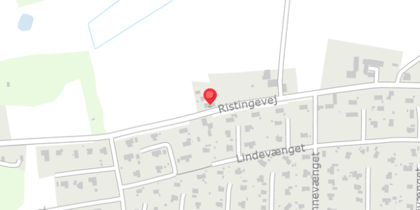Trafikstøjkort på Ristingevej 92, 5932 Humble