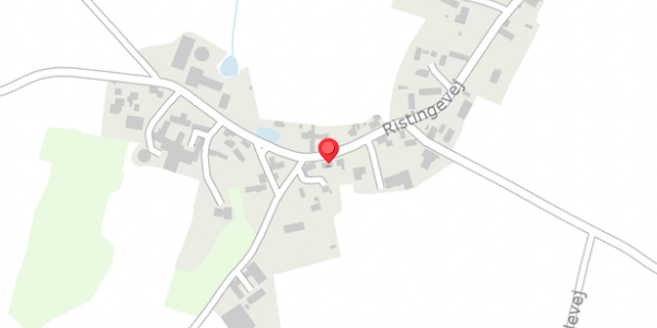 Trafikstøjkort på Ristingevej 93, 5932 Humble