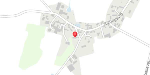 Trafikstøjkort på Ristingevej 99, 5932 Humble
