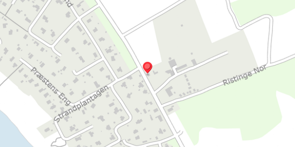 Trafikstøjkort på Ristingevej 106, 5932 Humble