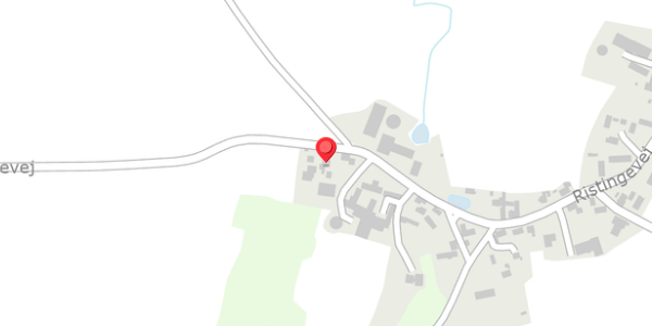 Trafikstøjkort på Ristingevej 113, 5932 Humble
