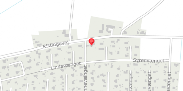 Trafikstøjkort på Ristingevej 119, 5932 Humble