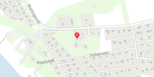 Trafikstøjkort på Ristingevej 129C, 5932 Humble
