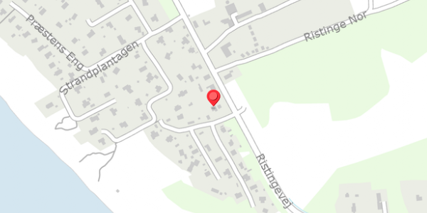 Trafikstøjkort på Ristingevej 133A, 5932 Humble