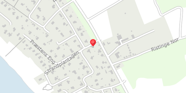 Trafikstøjkort på Ristingevej 143, 5932 Humble