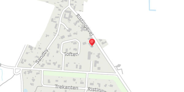 Trafikstøjkort på Ristingevej 147, 5932 Humble
