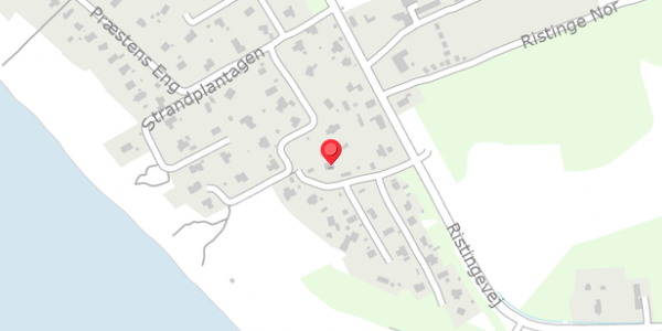 Trafikstøjkort på Ristinge-Vejle Ejerl 3, 5932 Humble