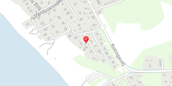 Trafikstøjkort på Ristinge-Vejle Ejerl 5, 5932 Humble