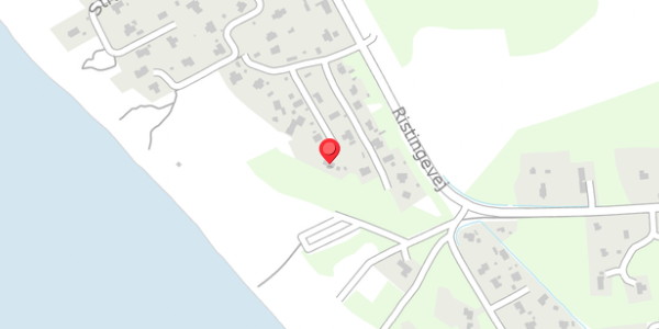 Trafikstøjkort på Ristinge-Vejle Ejerl 8, 5932 Humble