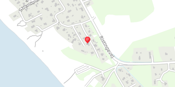 Trafikstøjkort på Ristinge-Vejle Ejerl 10, 5932 Humble