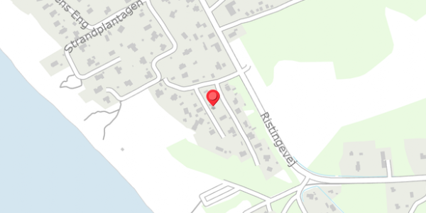 Trafikstøjkort på Ristinge-Vejle Ejerl 11, 5932 Humble