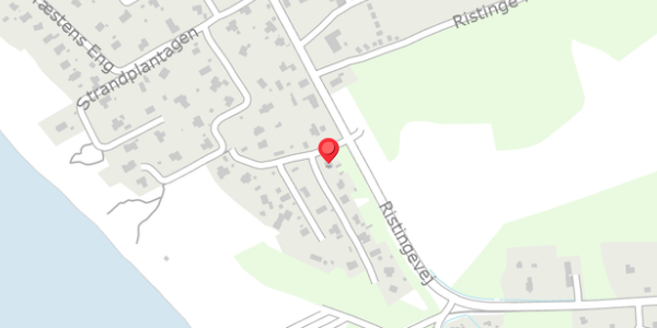 Trafikstøjkort på Ristinge-Vejle Ejerl 12, 5932 Humble