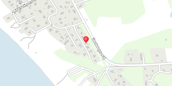 Trafikstøjkort på Ristinge-Vejle Ejerl 15, 5932 Humble