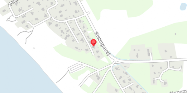 Trafikstøjkort på Ristinge-Vejle Ejerl 17, 5932 Humble