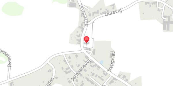 Trafikstøjkort på Tryggelev 27A, . , 5932 Humble