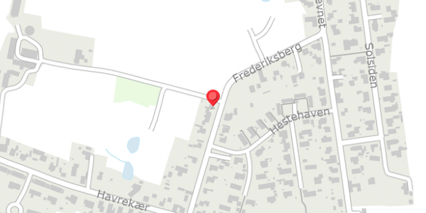 Trafikstøjkort på Frederiksberg 21, . , 5474 Veflinge