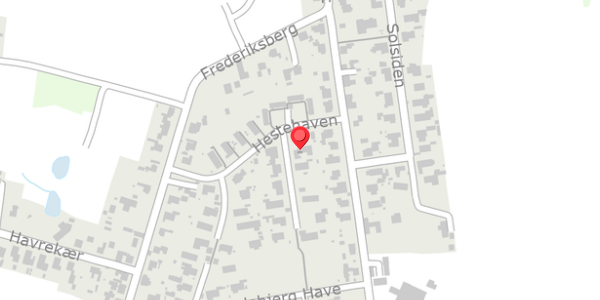 Trafikstøjkort på Hestehaven 4, . , 5474 Veflinge