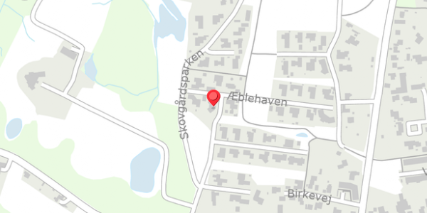 Trafikstøjkort på Æblehaven 21, 5462 Morud