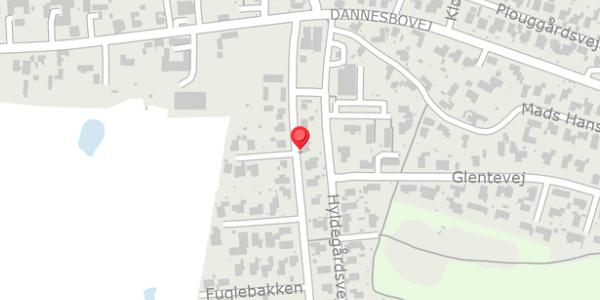 Trafikstøjkort på Birkevej 13, 5690 Tommerup