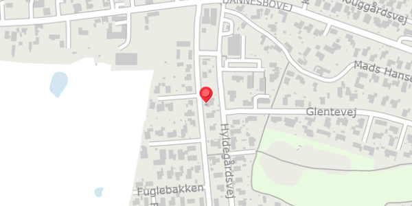 Trafikstøjkort på Birkevej 15, . , 5690 Tommerup