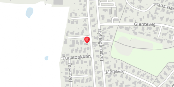 Trafikstøjkort på Birkevej 16, . , 5690 Tommerup