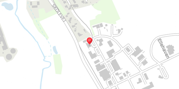 Trafikstøjkort på Ellehaven 8, . , 5690 Tommerup