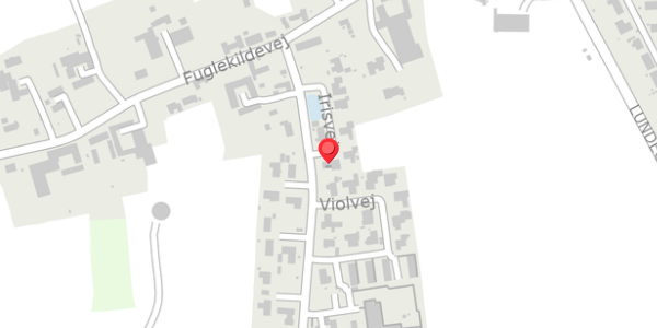 Trafikstøjkort på Irisvej 14, 5690 Tommerup