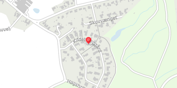Trafikstøjkort på Kildebjerggård 9, 5690 Tommerup