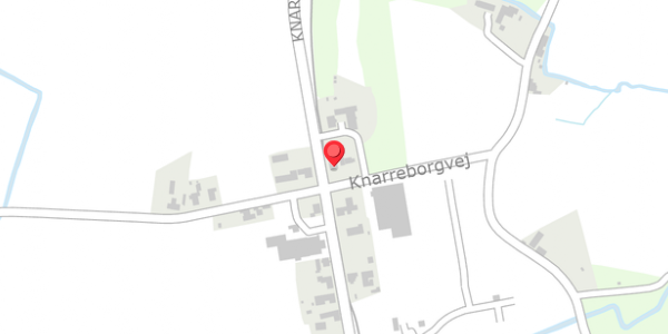 Trafikstøjkort på Knarreborgvej 21, 5690 Tommerup
