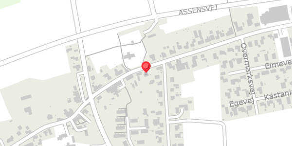 Trafikstøjkort på Odensevej 11, . , 5690 Tommerup