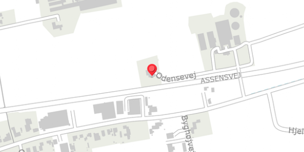 Trafikstøjkort på Odensevej 48, . , 5690 Tommerup