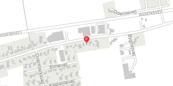 Trafikstøjkort på Odensevej 51, . , 5690 Tommerup