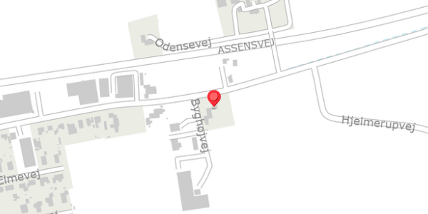 Trafikstøjkort på Odensevej 59, . , 5690 Tommerup