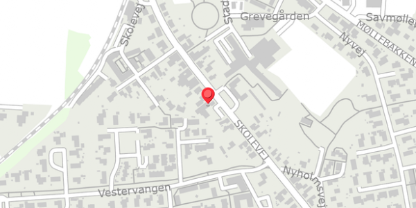 Trafikstøjkort på Skolevej 21, . , 5690 Tommerup