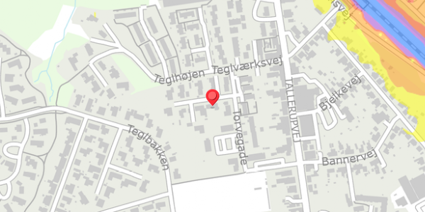 Trafikstøjkort på Torvegade 14, . , 5690 Tommerup