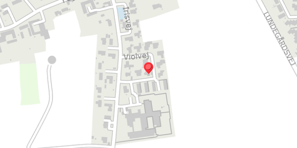 Trafikstøjkort på Violvej 7, 5690 Tommerup