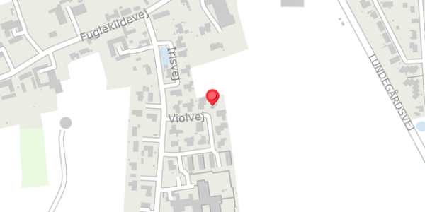 Trafikstøjkort på Violvej 8, . , 5690 Tommerup