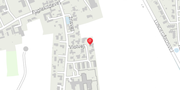 Trafikstøjkort på Violvej 10, . , 5690 Tommerup