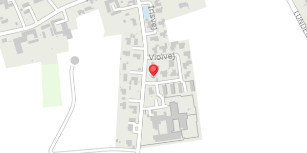 Trafikstøjkort på Violvej 11, . , 5690 Tommerup
