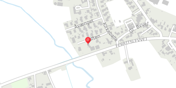 Trafikstøjkort på Toften 3, . , 5540 Ullerslev