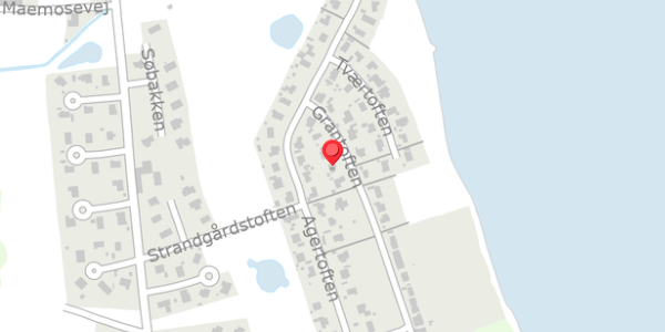 Trafikstøjkort på Grantoften 8, . , 5871 Frørup