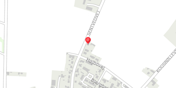 Trafikstøjkort på Sentvedvej 51, . , 5871 Frørup