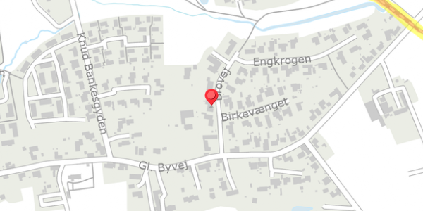 Trafikstøjkort på Brovej 5, 5792 Årslev