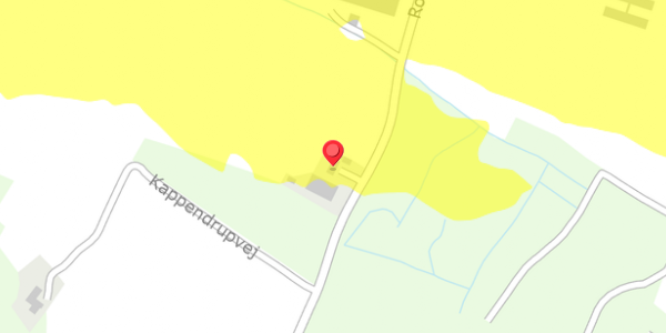 Trafikstøjkort på Kappendrupvej 27, 5550 Langeskov