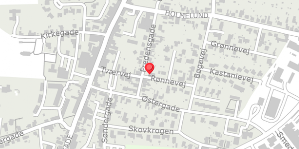Trafikstøjkort på Fredensgade 19, . , 5560 Aarup