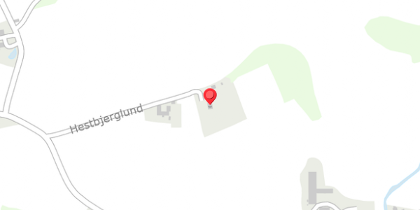 Trafikstøjkort på Hestbjerglund 4, 5560 Aarup