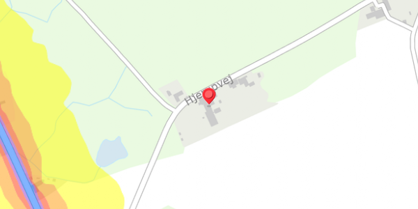 Trafikstøjkort på Hjerupvej 39, 5560 Aarup