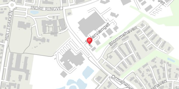 Trafikstøjkort på Malervænget 2, . , 5560 Aarup